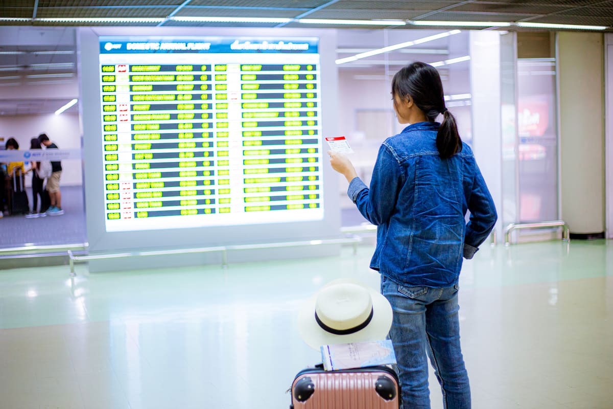 Departure Terminal procedure at Gatwick
