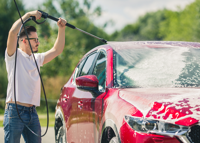 Car Wash Outside Only